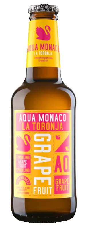A bottle of AQUA MONACO LA TORONJA