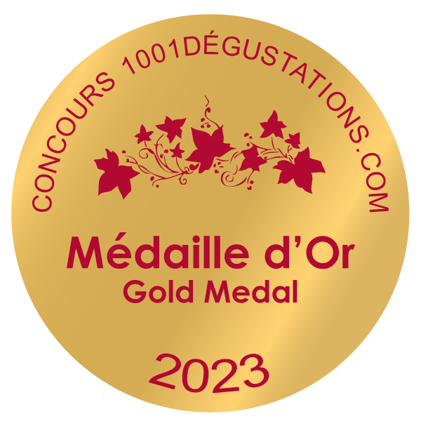 Concours 1001 Dégustations 2023 – FREEDOM REBELS GIN – Gold Medal